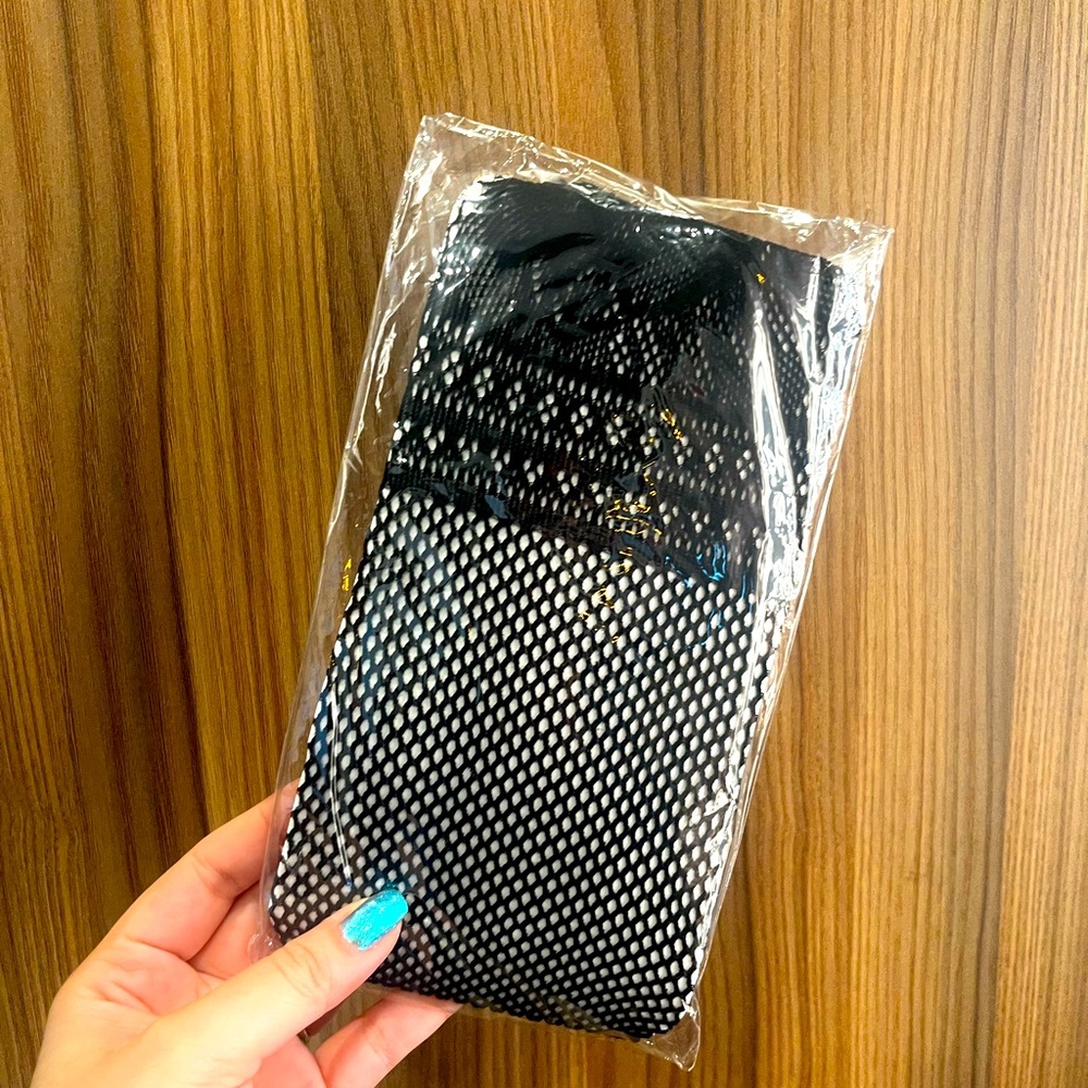 NWT Black Fishnet Stockings (Size S)